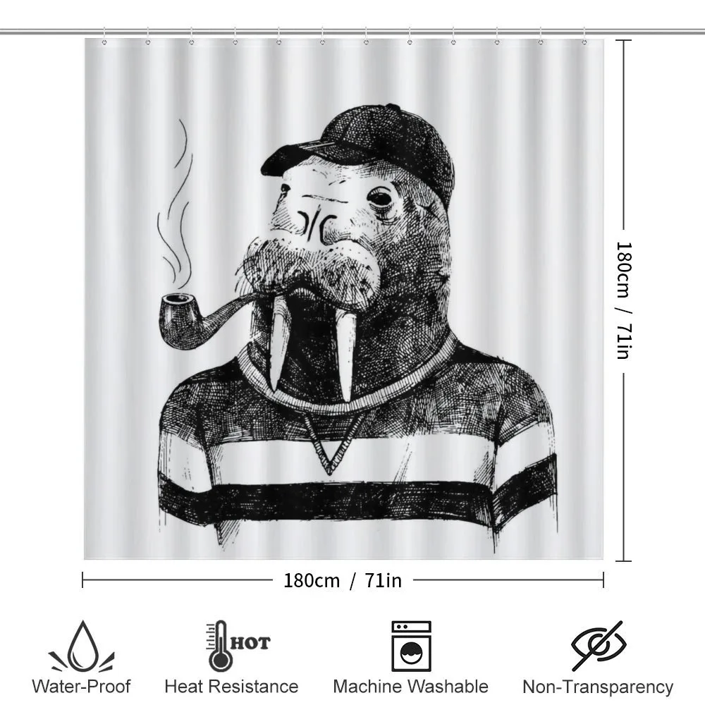 Hipster Walrus — Detail 2