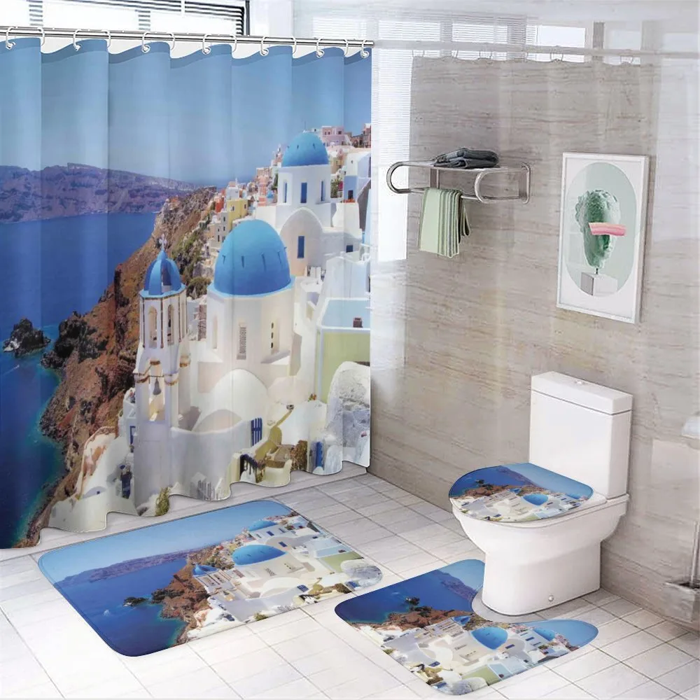 Mediterranean Shore Photo — Your design