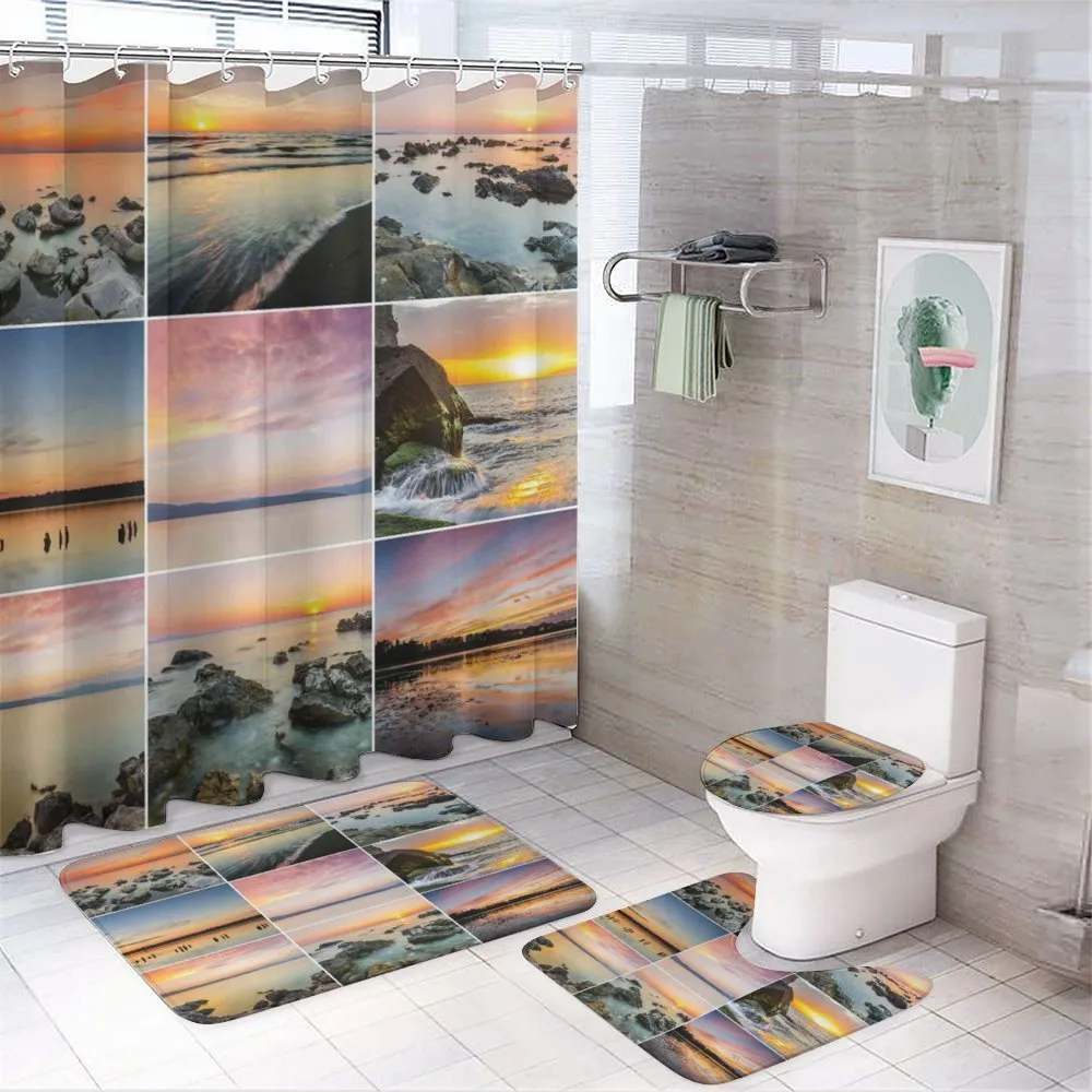 Ocean at Sea Sunset — Your design