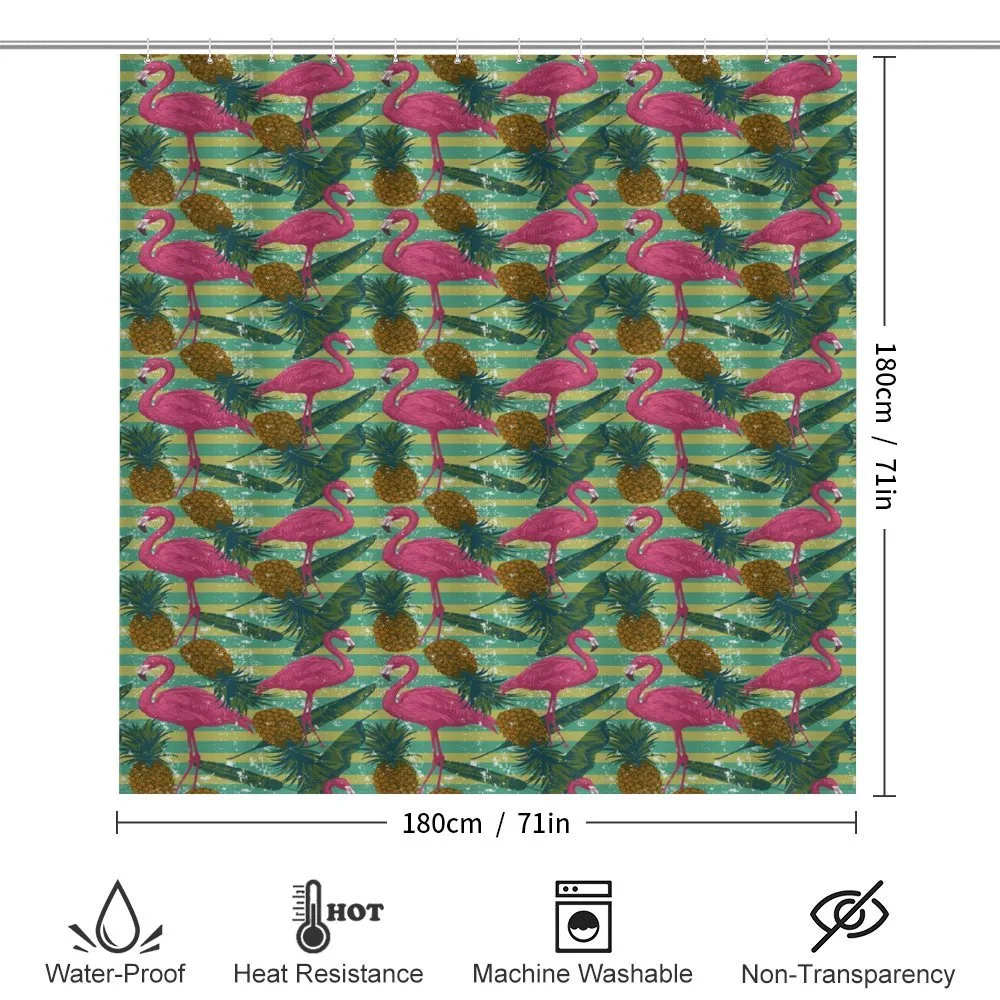 Pineapples Banana Leaf — Detail 2