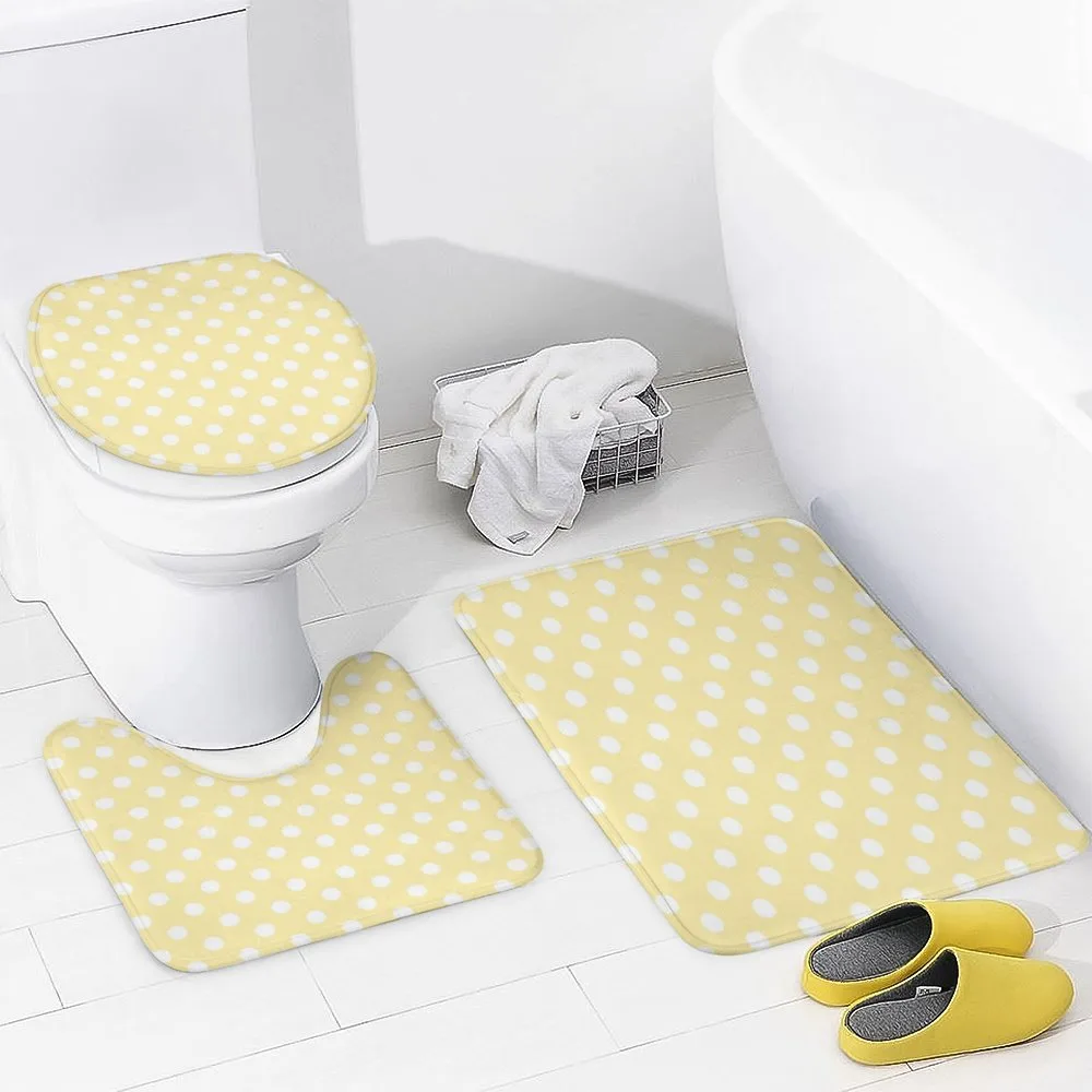 Retro Polka Dots Yellow — Detail 3