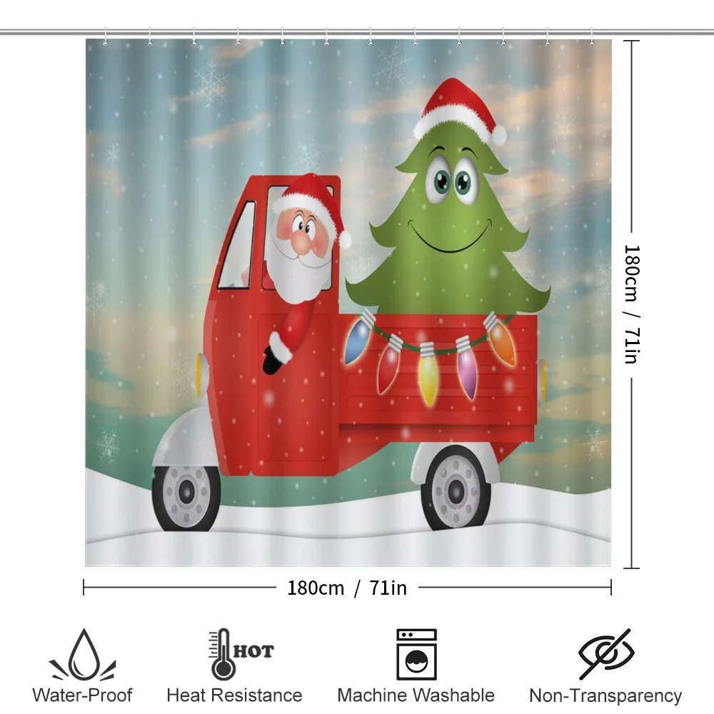 Santa Vintage Truck — Detail 2