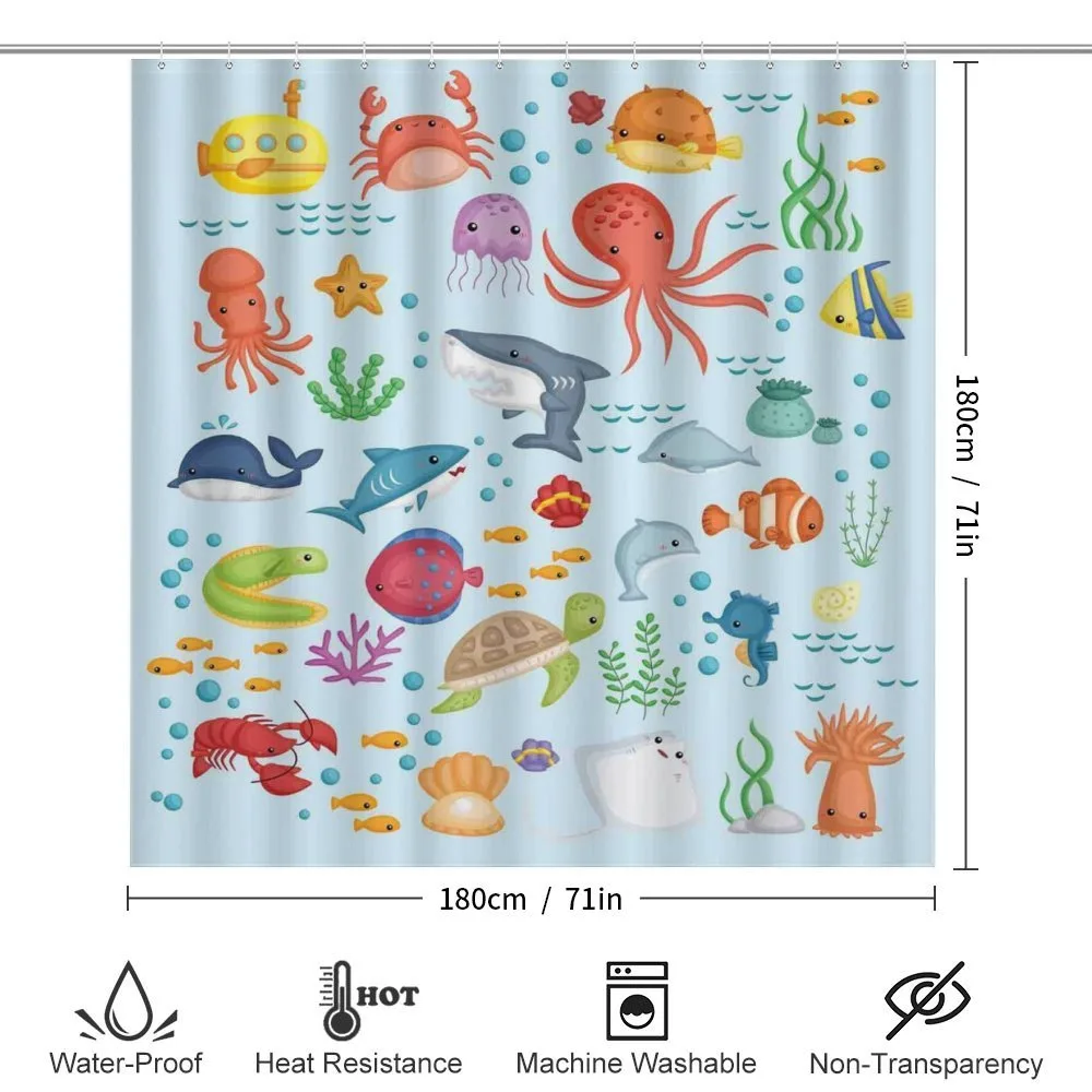 Sea Animals Submarine — Detail 2