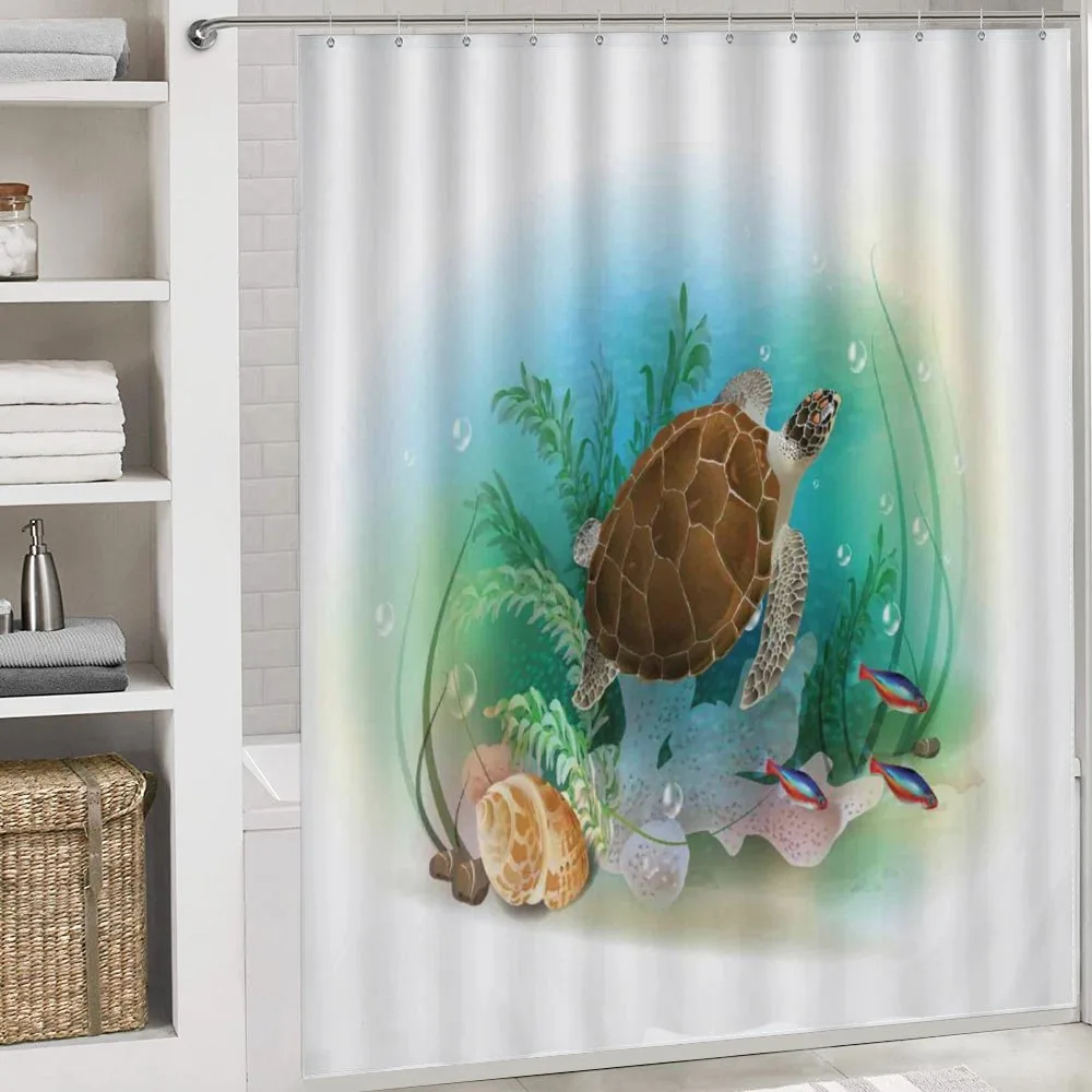 Sea Turtles Underwater — Detail 4