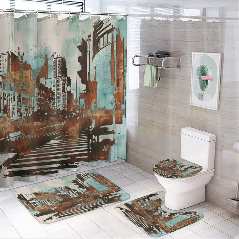 Urban Abstract Cityscape — Your design