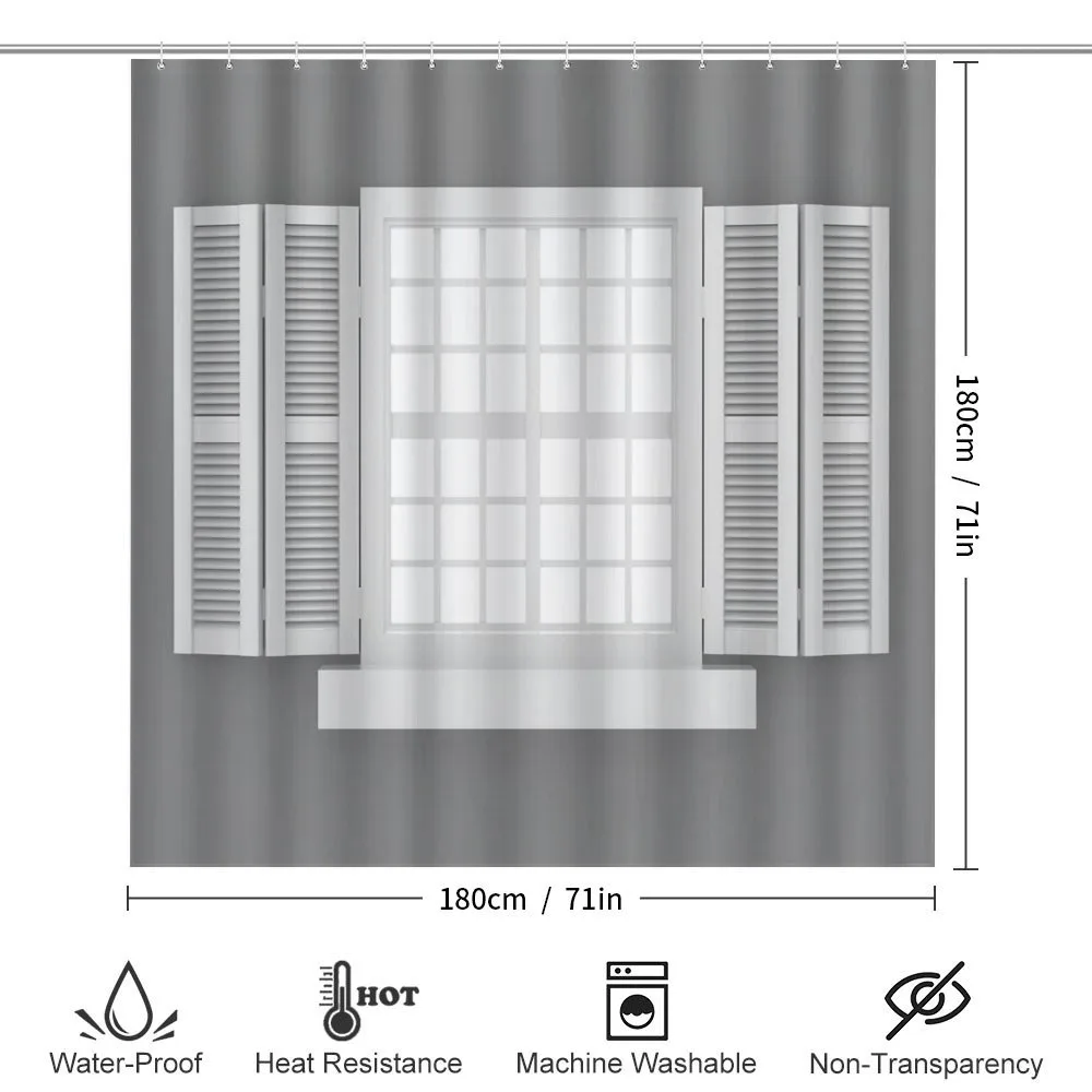 Wooden Window Shutter — Detail 2