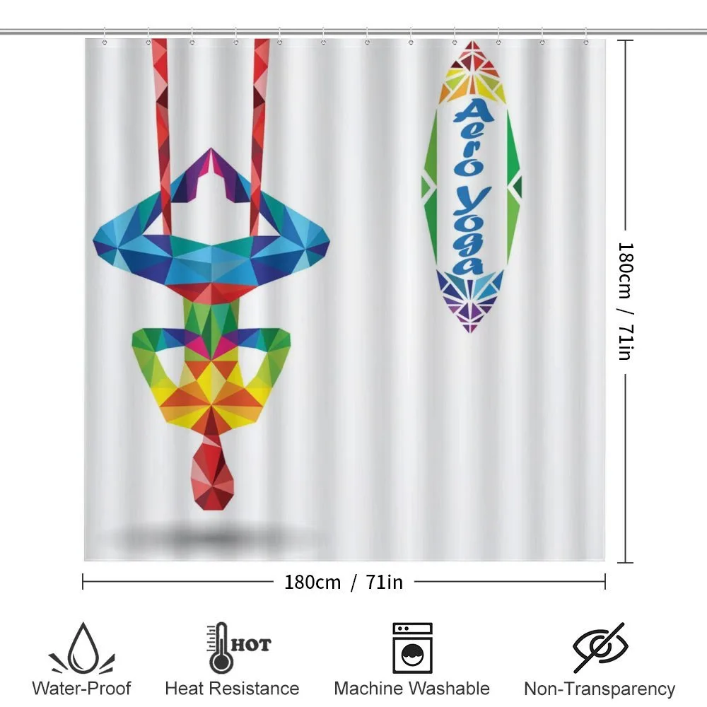 Aerial Yoga Fractal Body — Detail 2