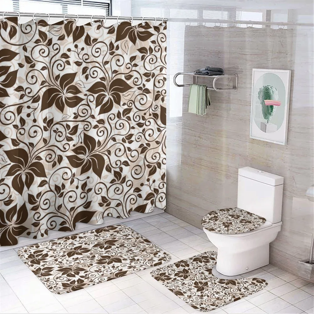 Brown Flower Leaves — Your design