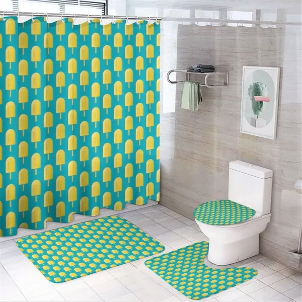 Cold Snack on a shower curtain