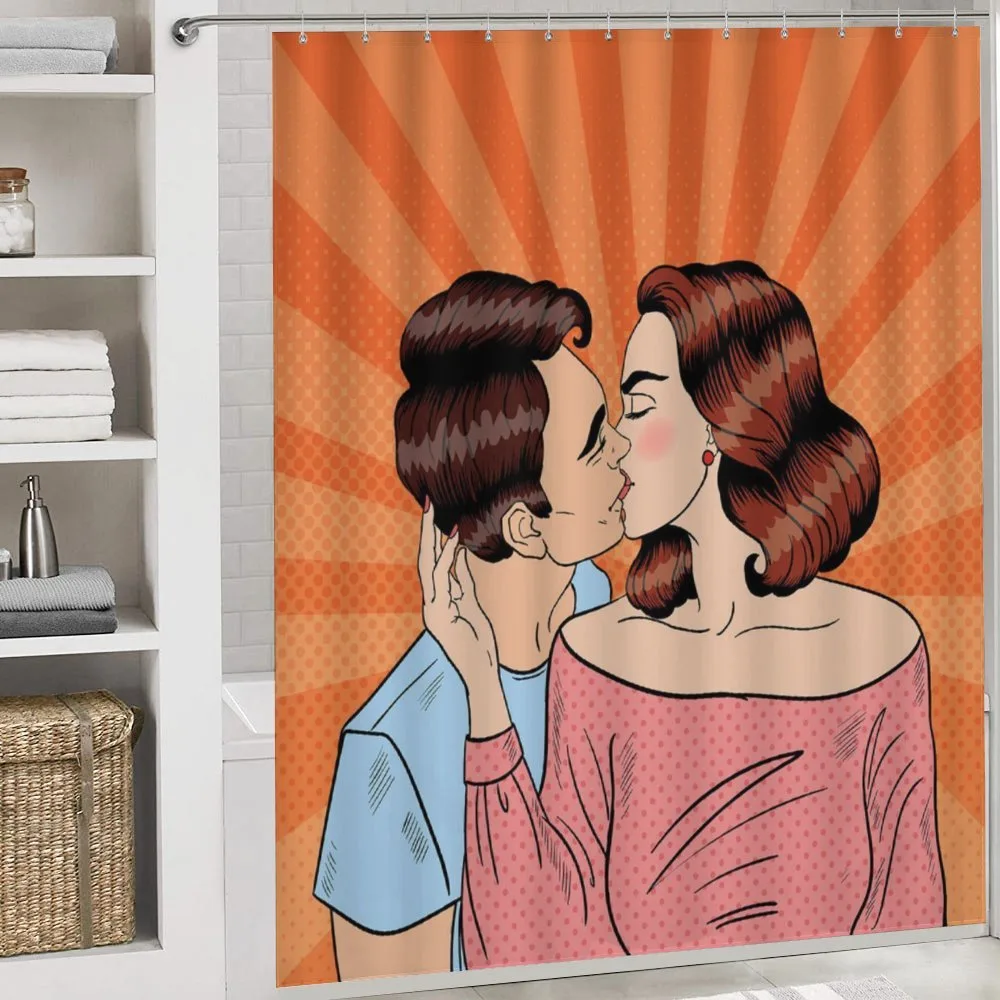 Happy Young Couple Retro — Detail 4