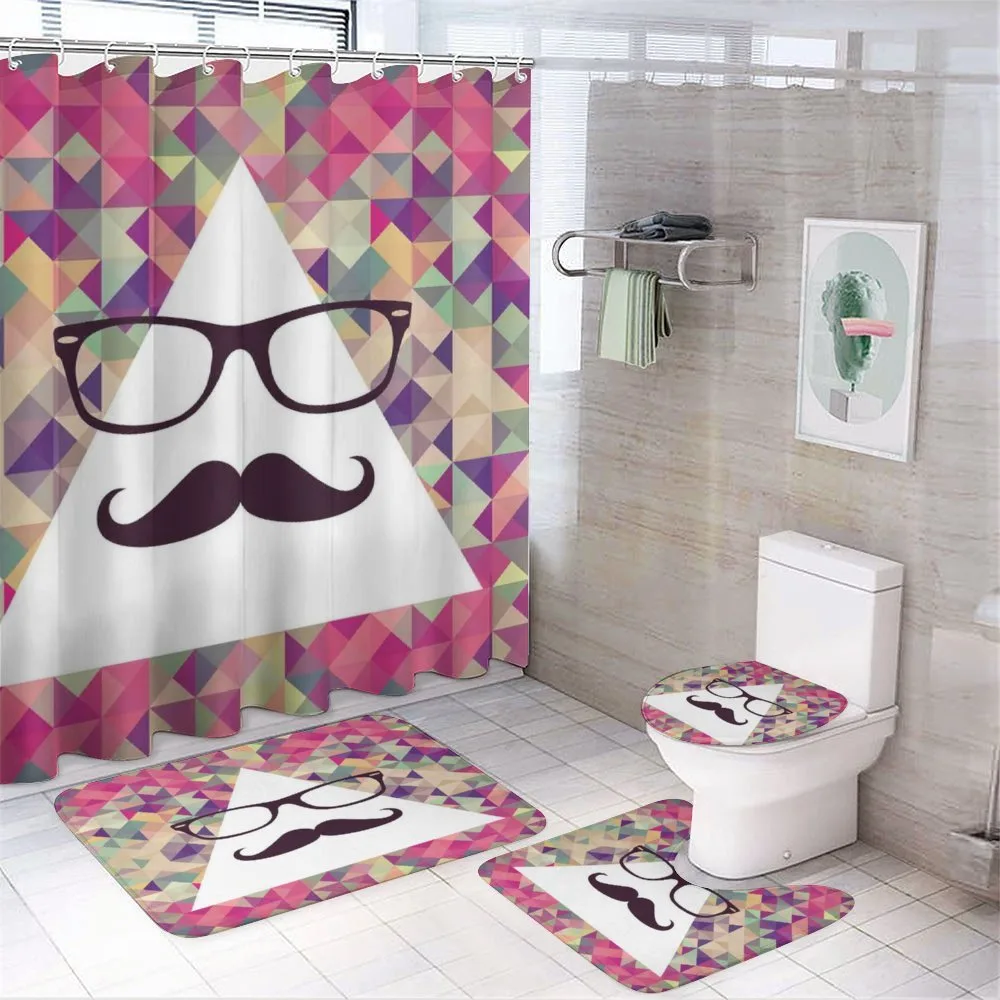 Hipster Mustache Glasses — Your design