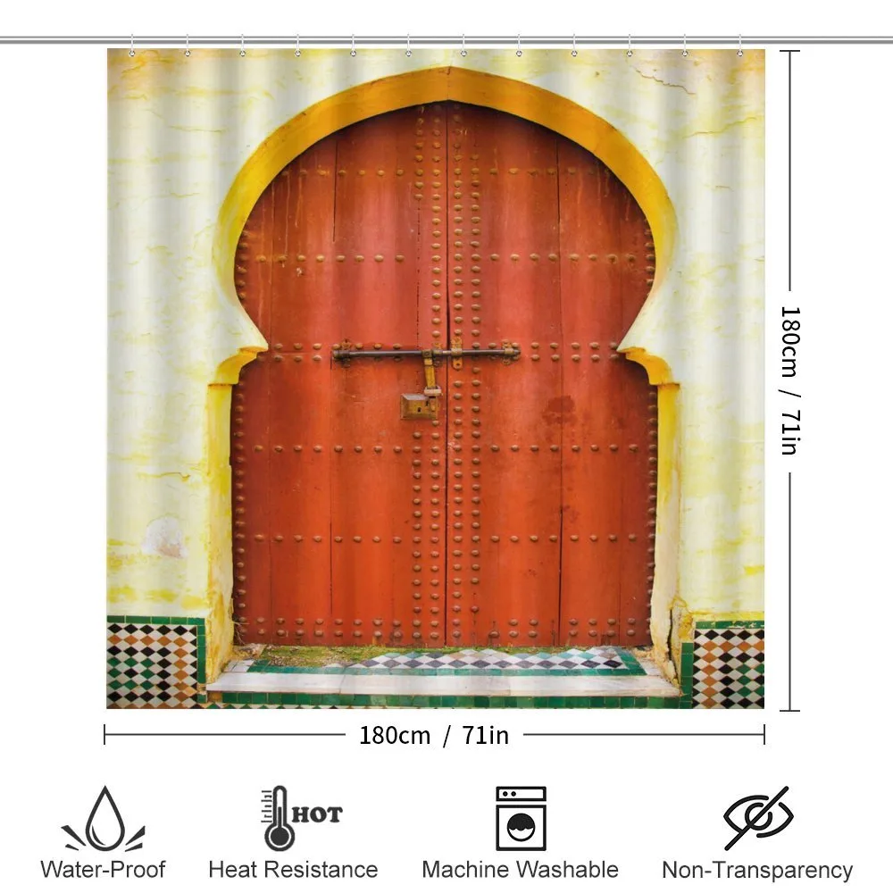 Historic Moroccan Door — Detail 2