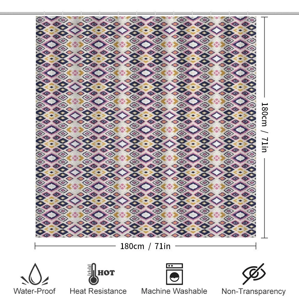 Ikat Inspired Ornate Design — Detail 2
