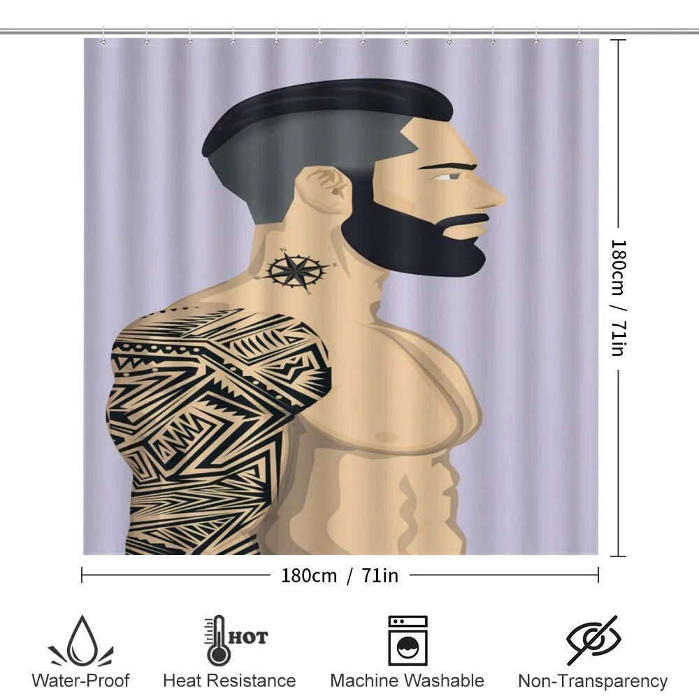 Muscular Boy with Tattoos — Detail 2