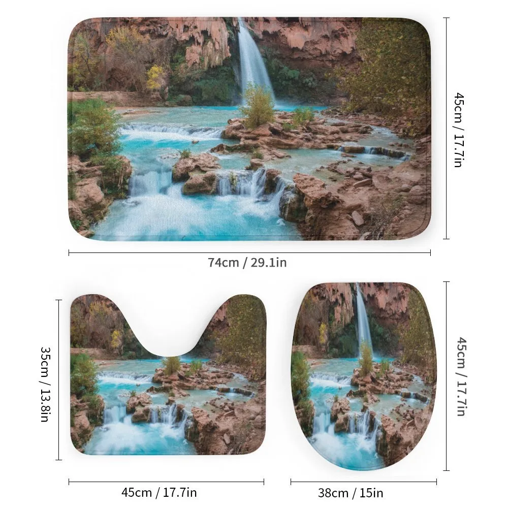 Natural Spring Falls Stream — Detail 1