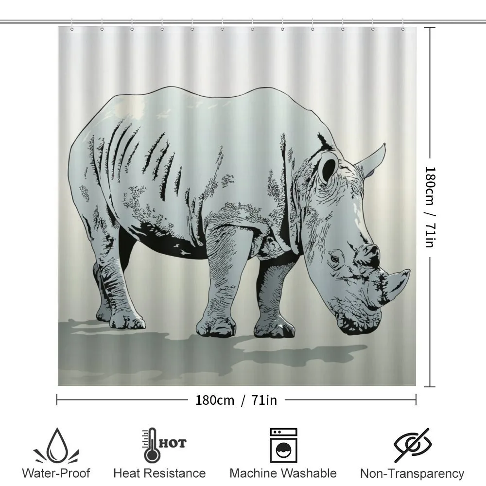 Rhinoceros Art — Detail 2