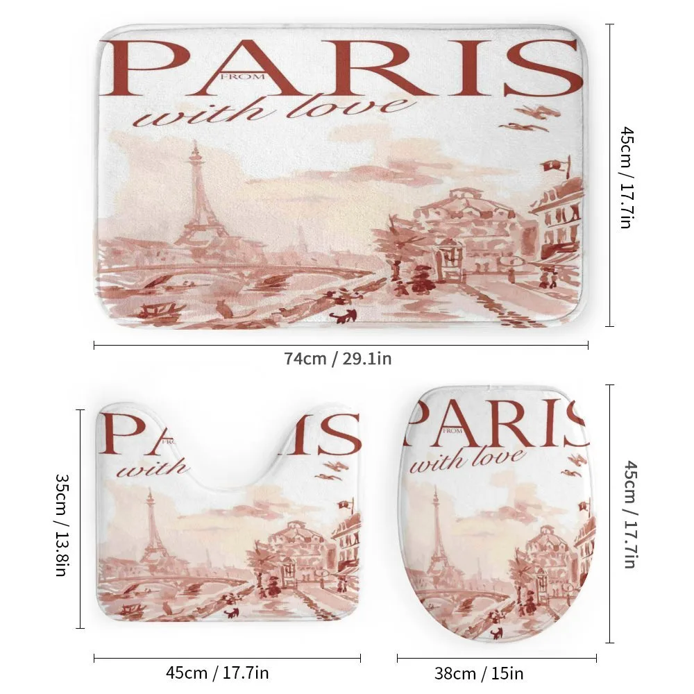 Vintage Watercolor Paris — Detail 1