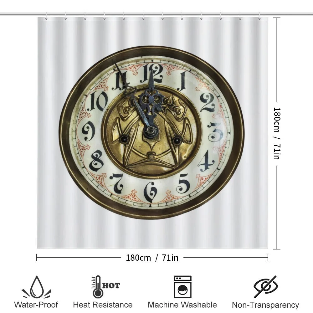 Antique Clock with Face — Detail 2