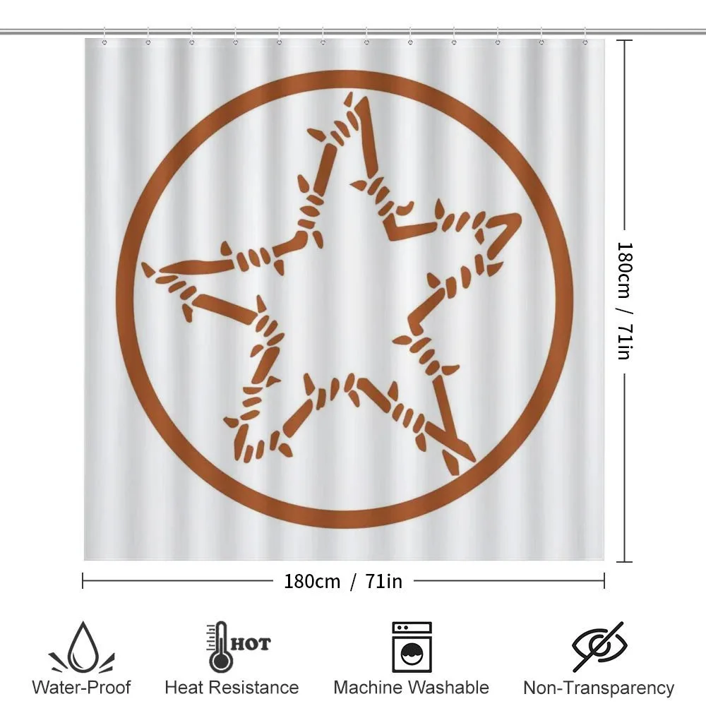 Barbed Wire Star — Detail 2