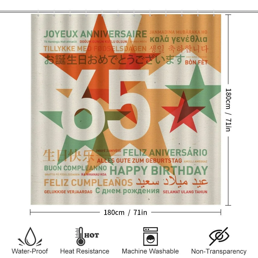 Birthday Languages — Detail 2