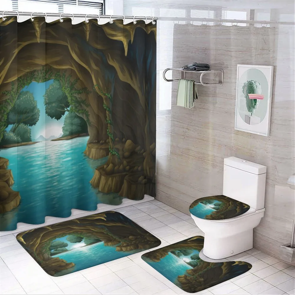 Cartoon Peaceful Grassland — Your design
