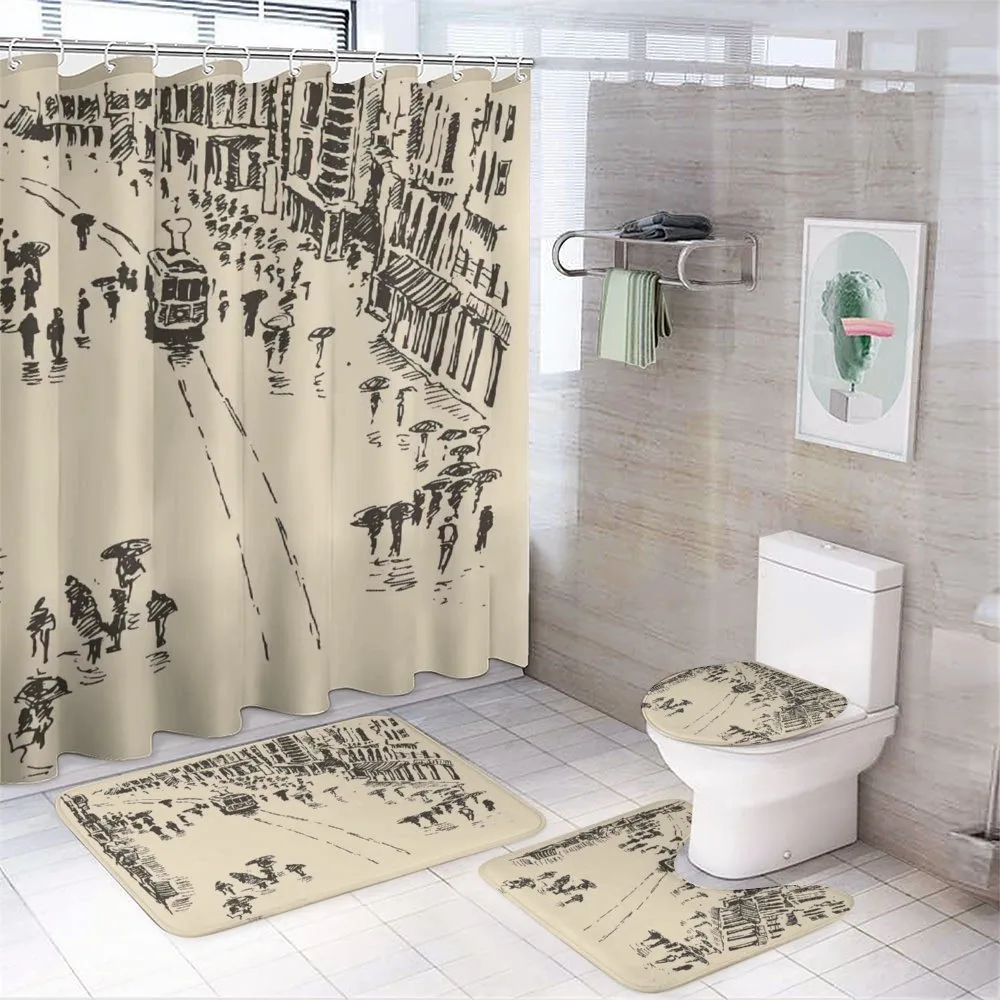 Cityscape Sketch Art — Your design