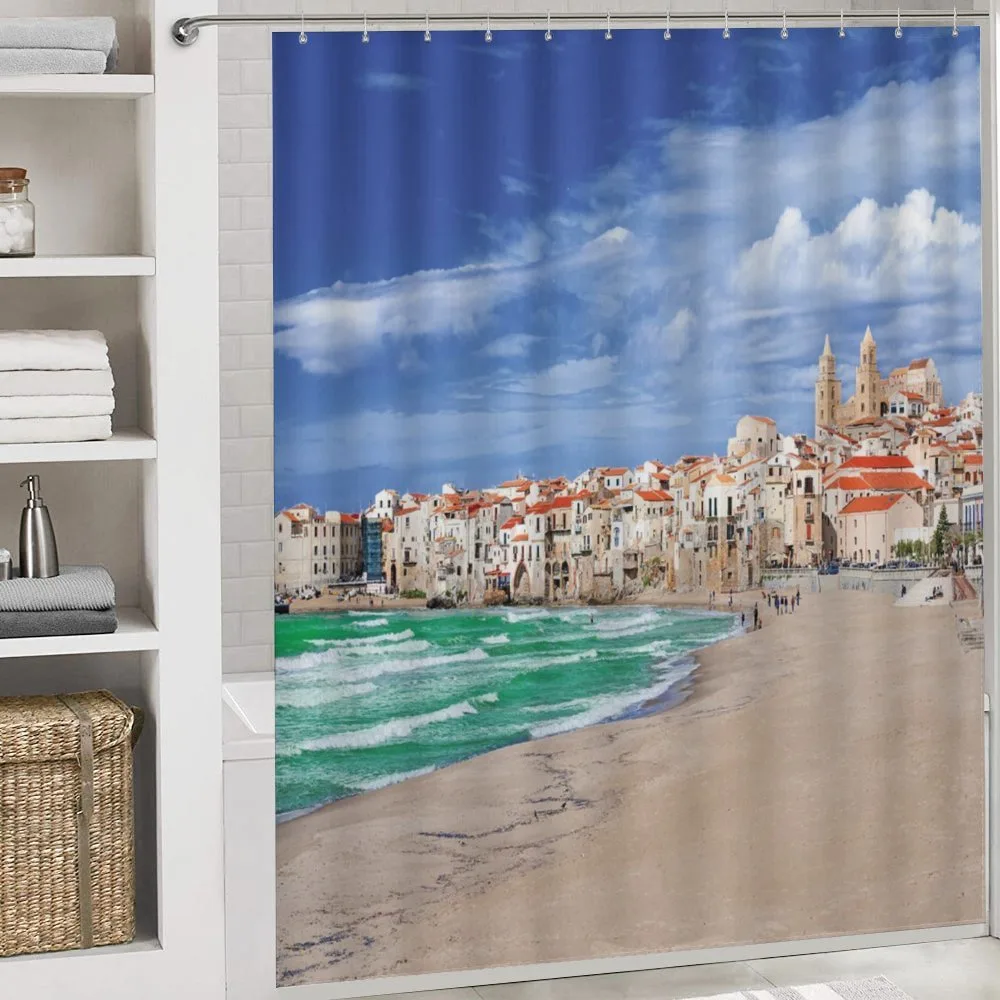 Dreamy Cefalu Beach Photo — Detail 4