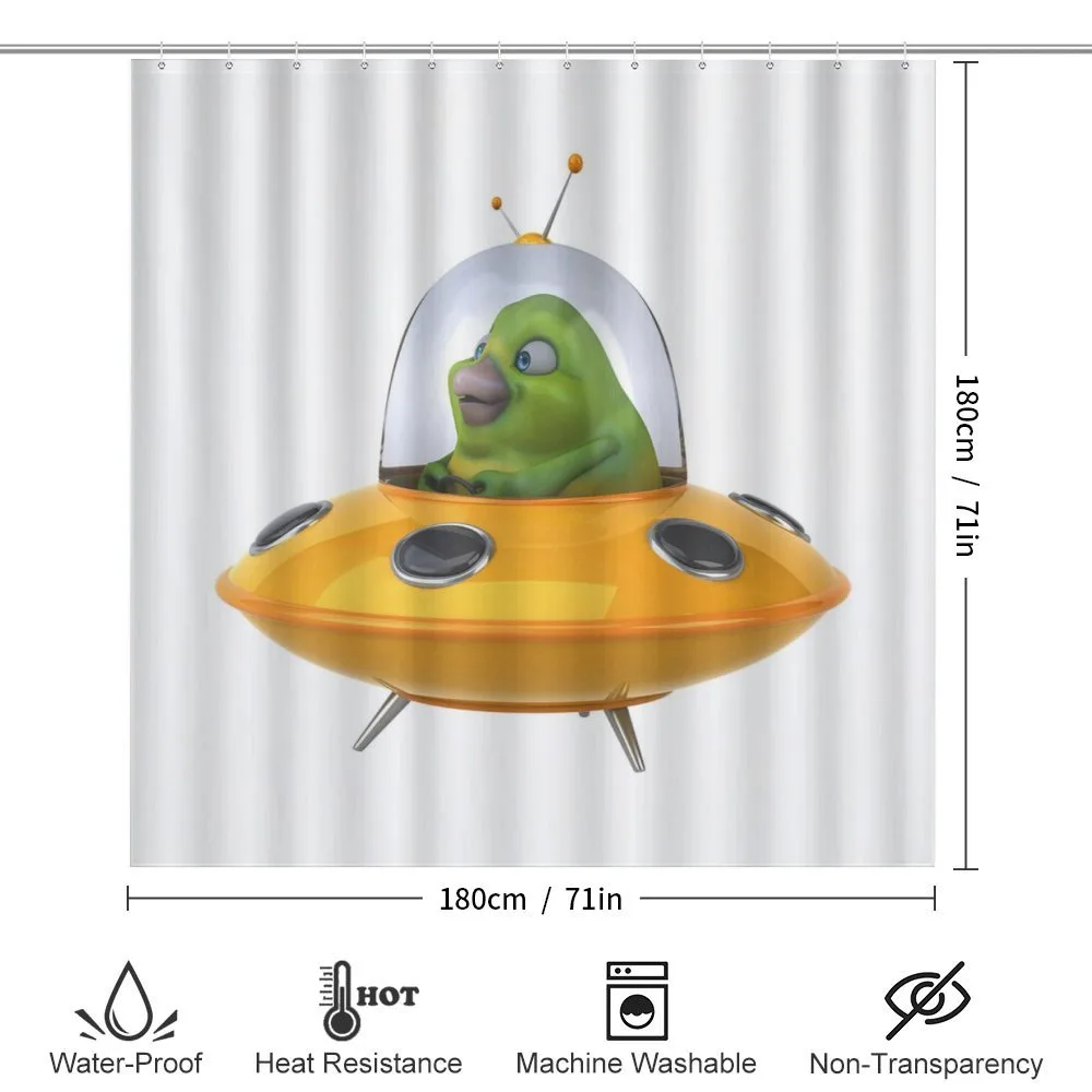 Funny UFO Monster Spaceship — Detail 2