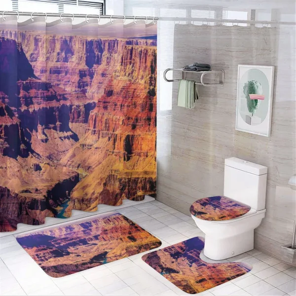 Grand Canyon View USA on a shower curtain