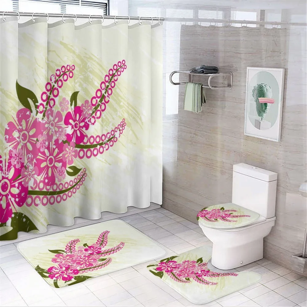Grunge Blooms Leaves — Your design