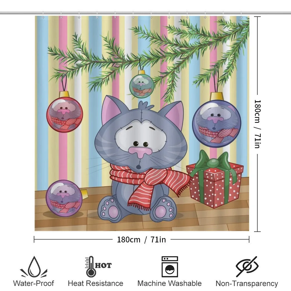 Kitten Gift and Tree — Detail 2