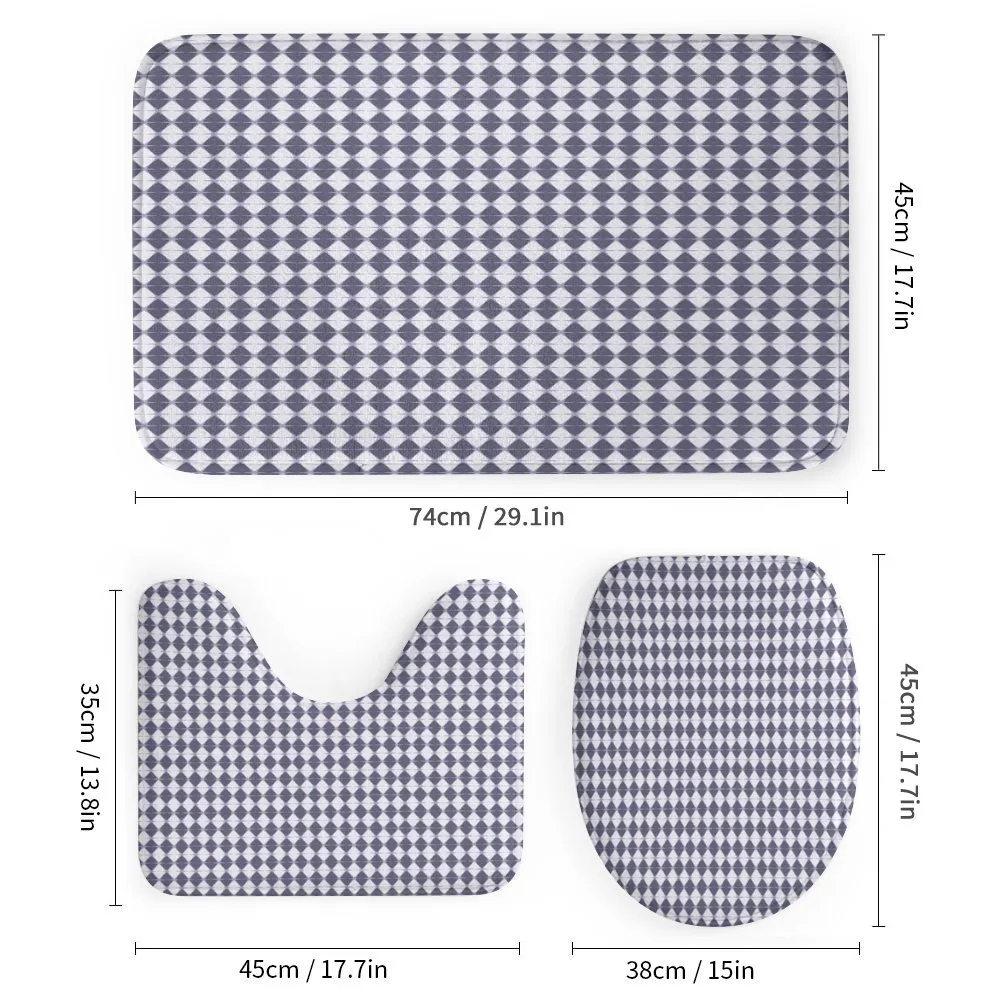 Monochrome Art Rhombuses — Detail 1