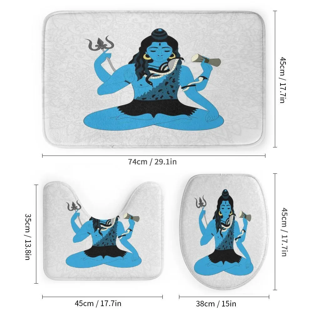Mystic Figure in Yoga Pose — Detail 1
