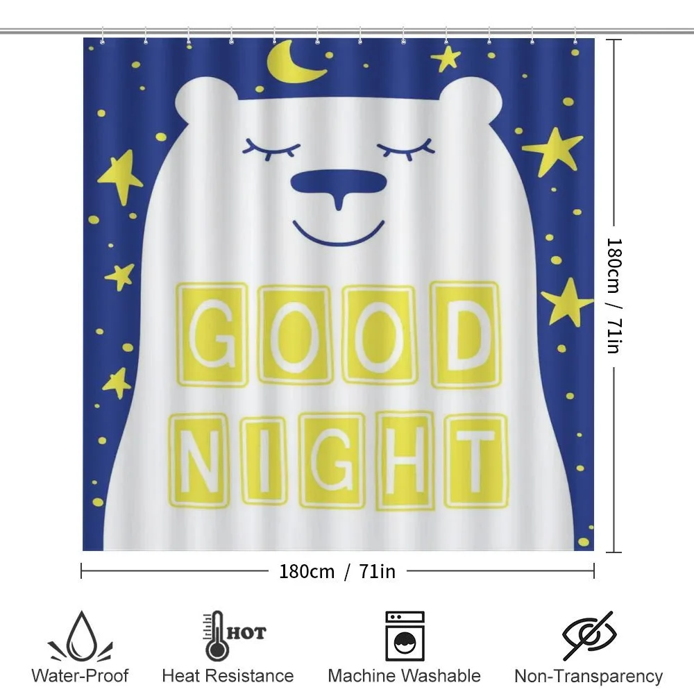 Polar Bear Night Text — Detail 2