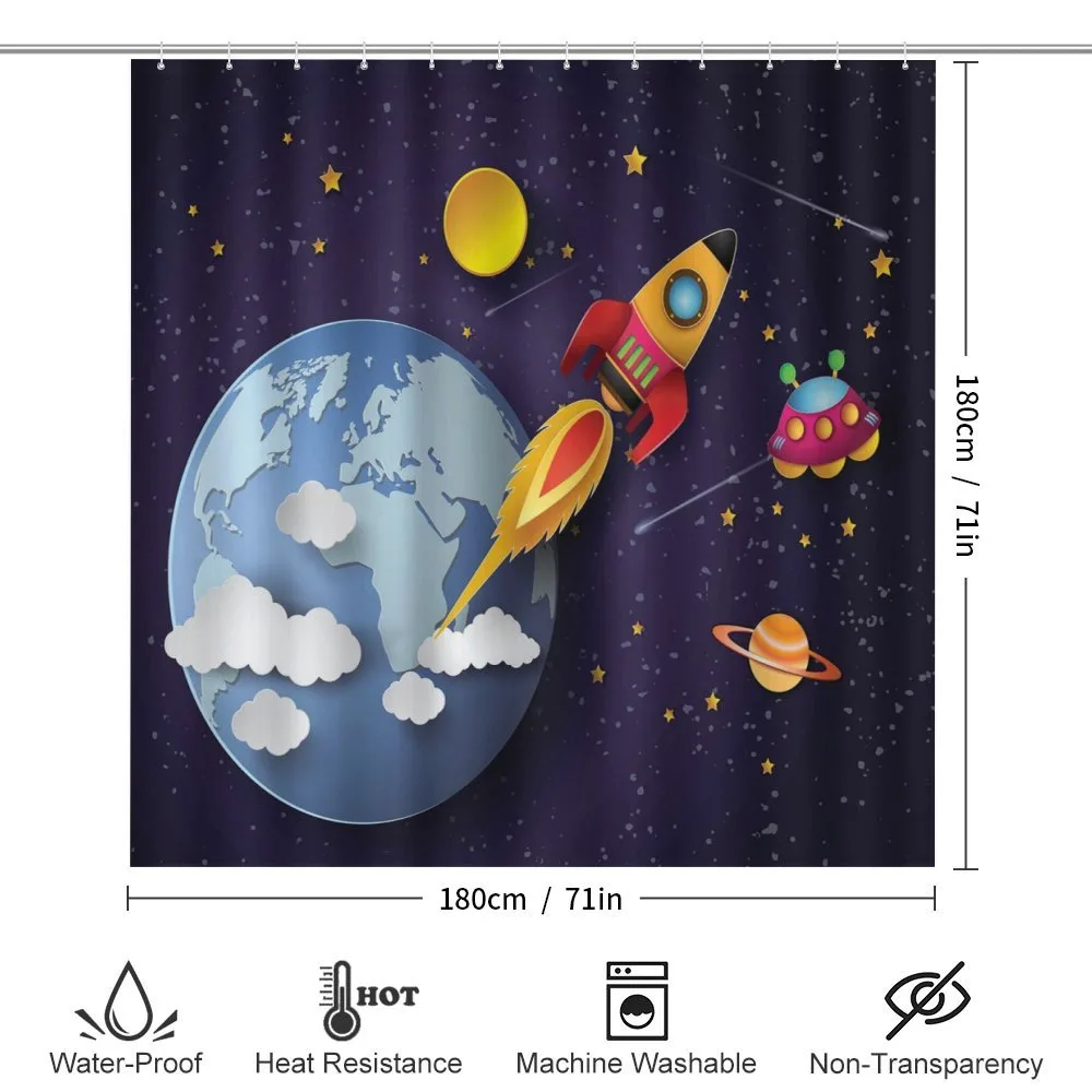 Rocket Earth Stars UFO — Detail 2