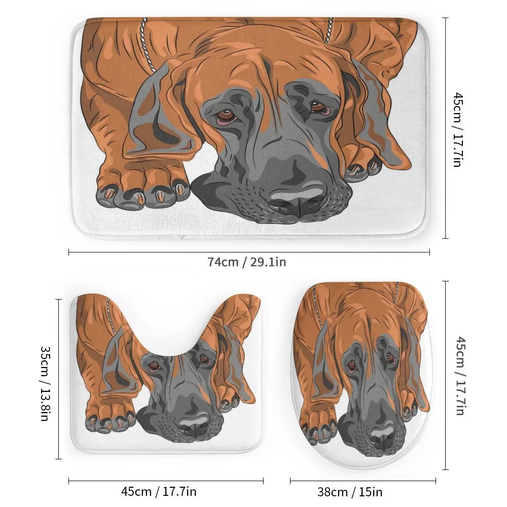 Sad Looking Dog Cartoon — Detail 1