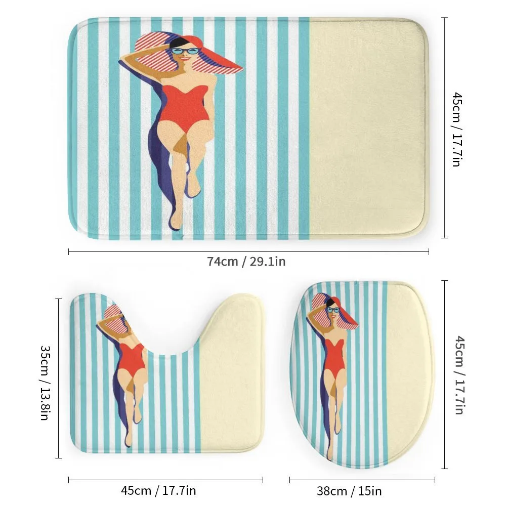 Sunbathing Beach — Detail 1