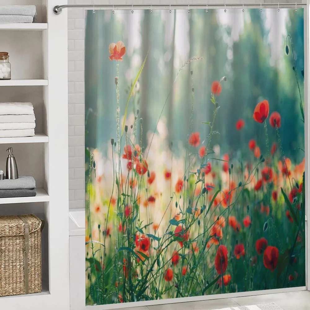 Wild Red Poppy Field — Detail 4