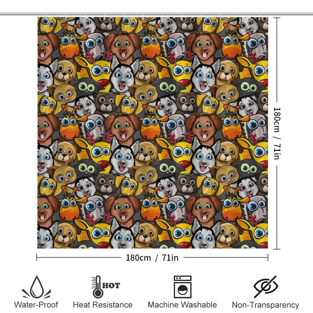 Animal Cartoon Pattern — Detail 2