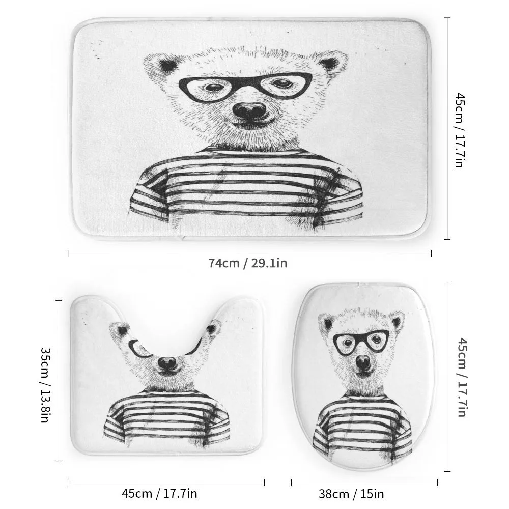 Bear in Glasses Fun — Detail 1
