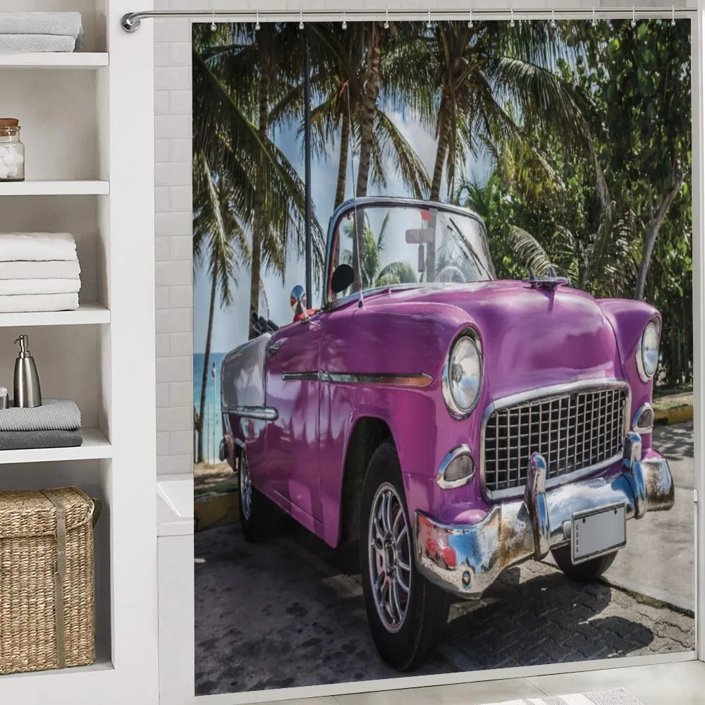 Cabriolet Parked on Beach — Detail 4