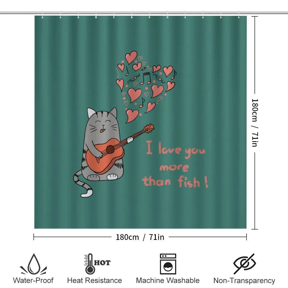 Cartoon Cat Sings — Detail 2