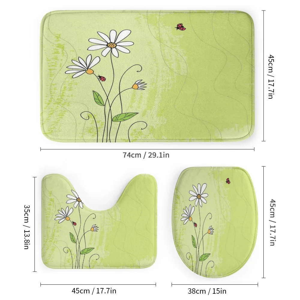Chamomile Ladybugs Art — Detail 1