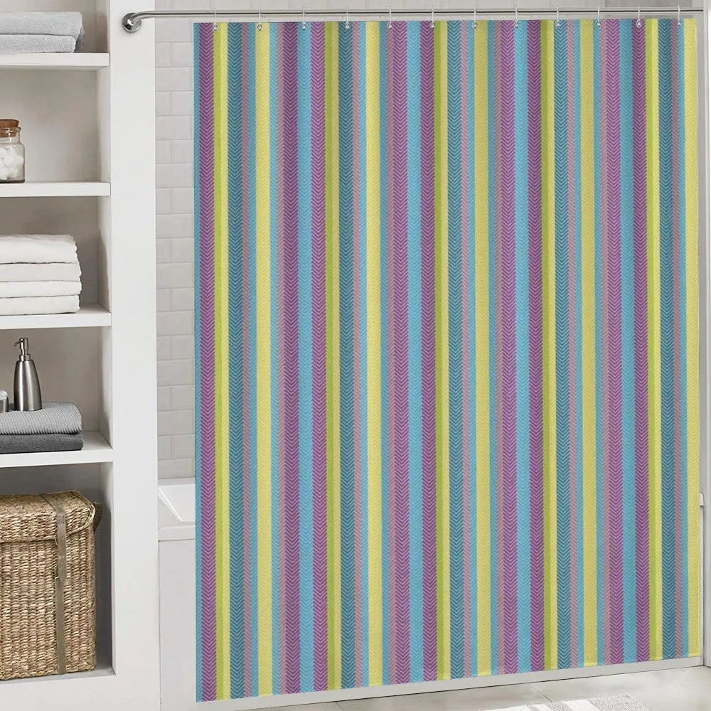 Colorful Zigzag Lines — Detail 4