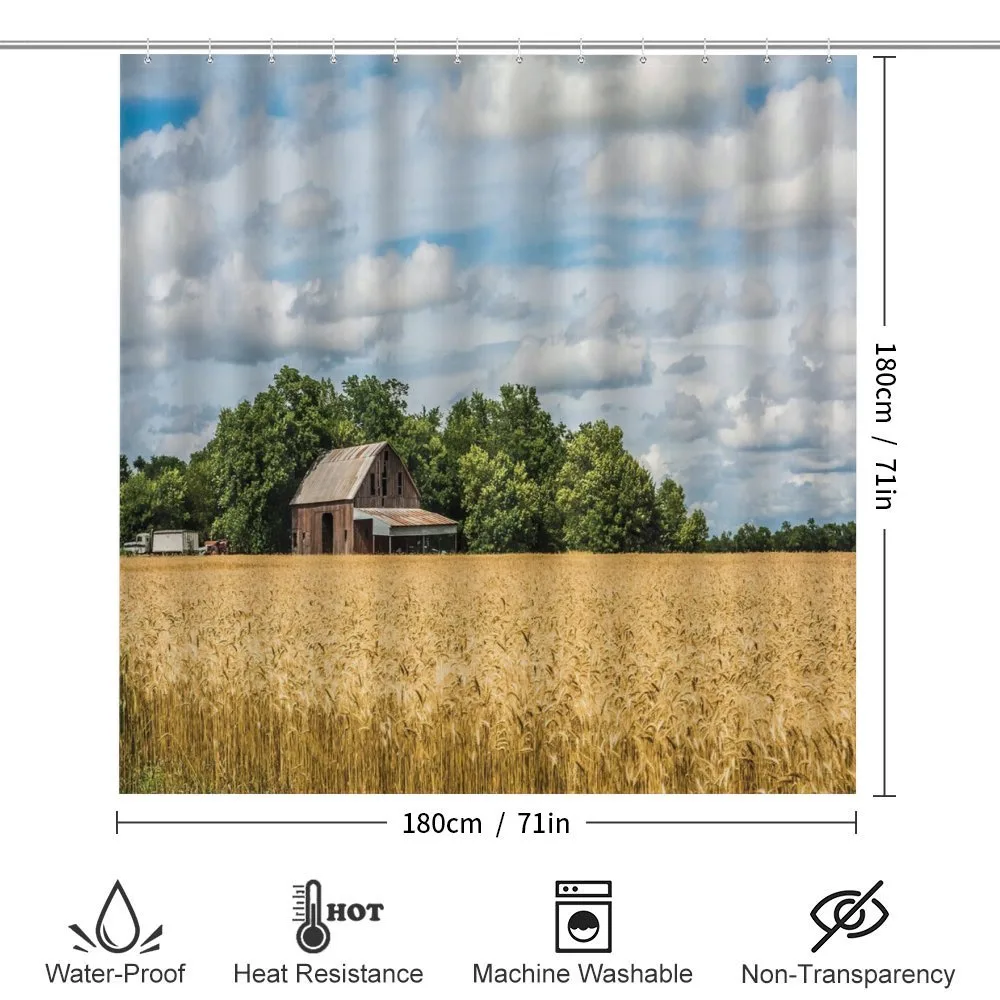 Cottage in a Wheat Field — Detail 2