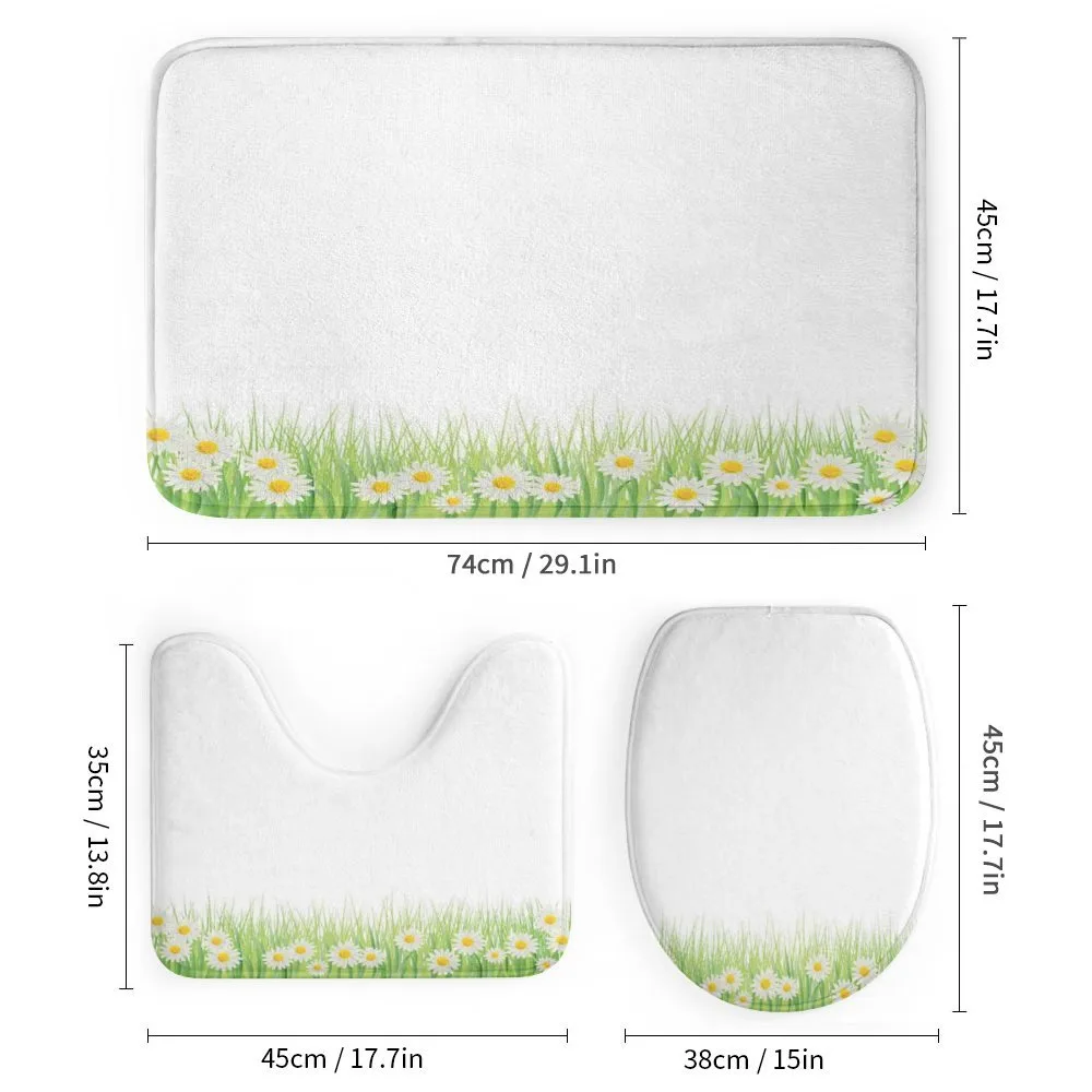 Daisies in the Grass — Detail 1