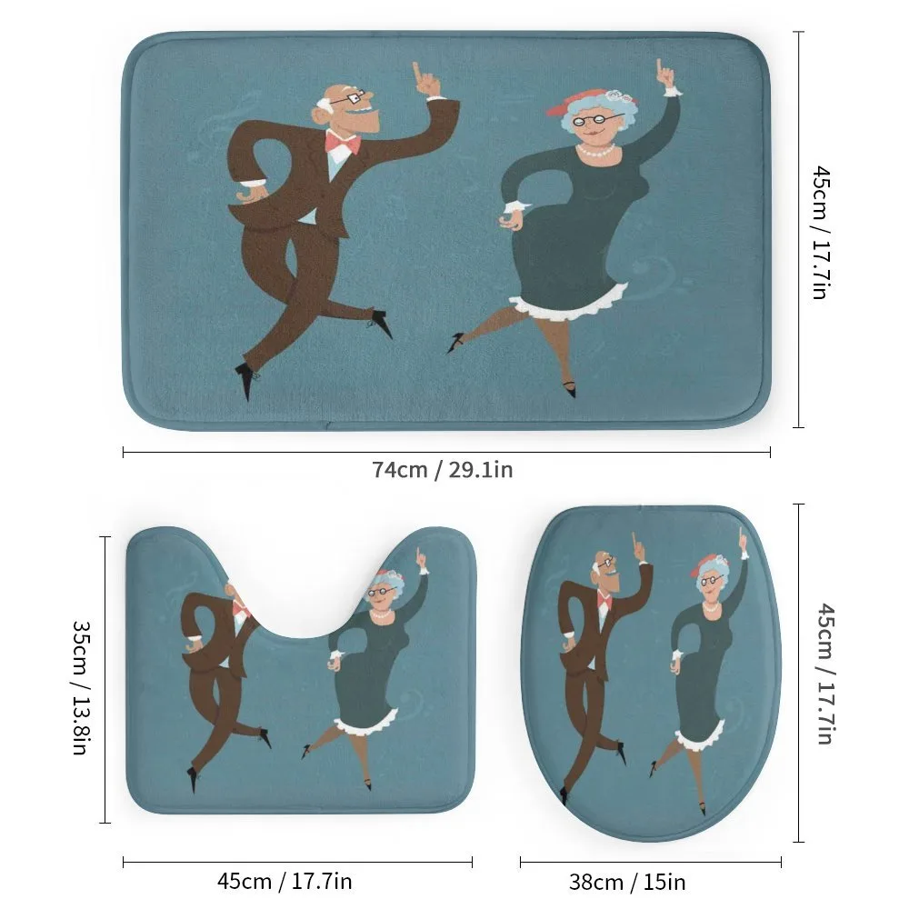 Elderly Swing Dance — Detail 1