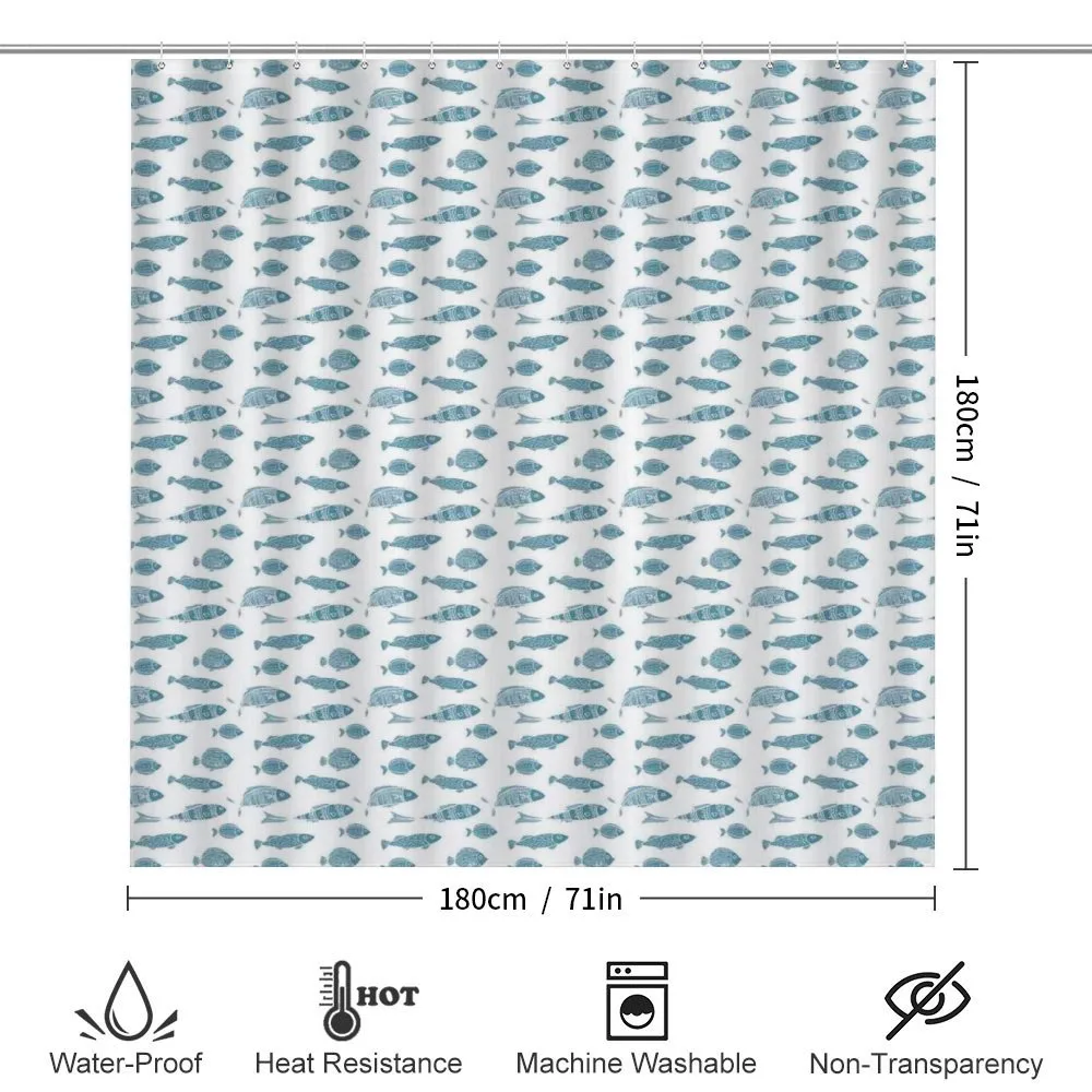 Exotic Ocean Fauna Pattern — Detail 2