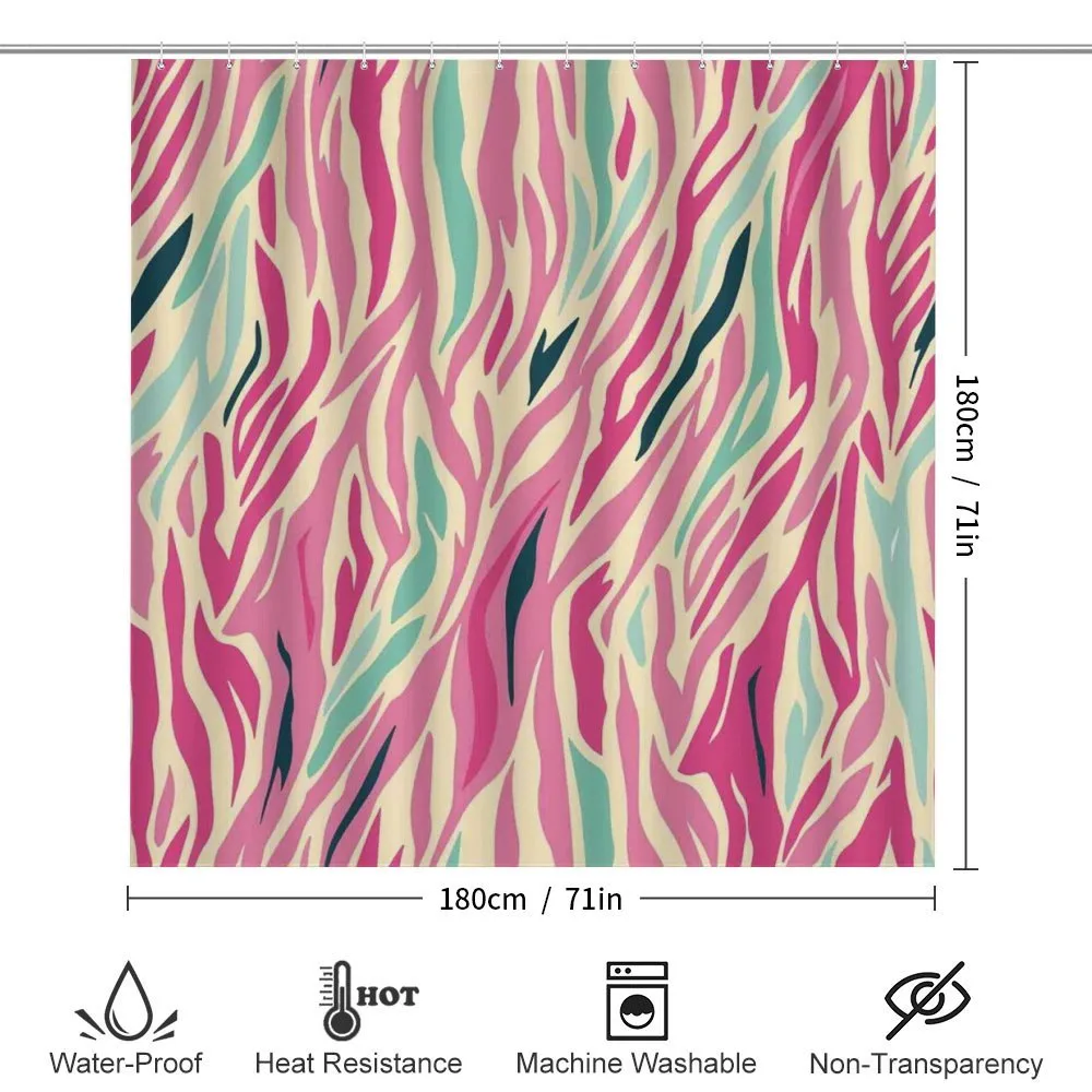 Funky Pastel Stripes — Detail 2