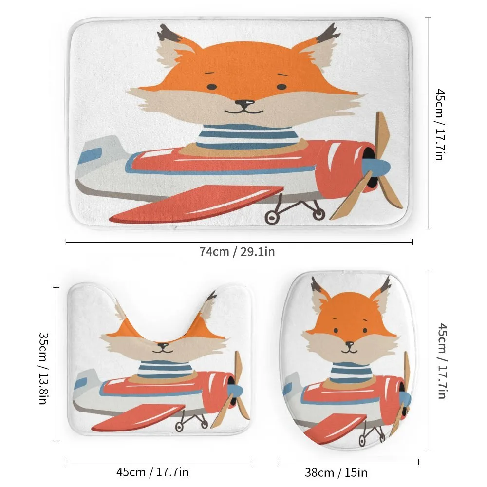 Funny Animal in Little Airplane — Detail 1